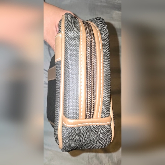 Classic Dunhill Brown and Black Unisex Clutch Bag - Picture 3 of 10